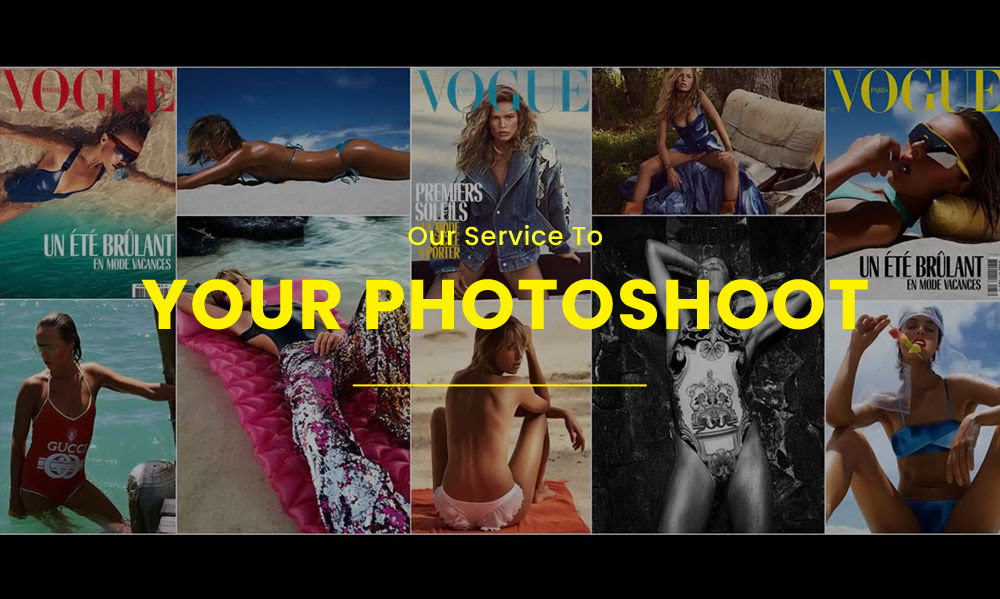 Our Service to your Photoshoot