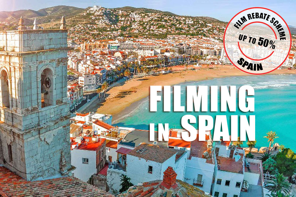 Filming in Spain with up to 50% Film Rebate Scheme